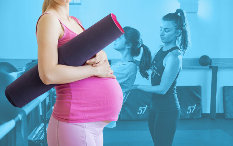 Prenatal barre workouts